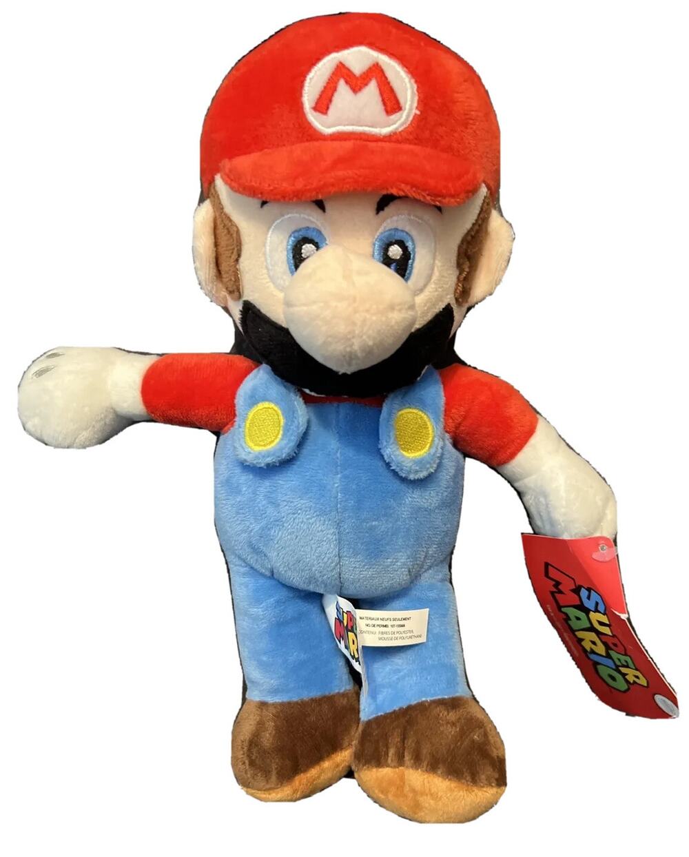 New Super Mario Brothers Plush Doll Stuffed Animal Figure Toy 10" Nintendo NES